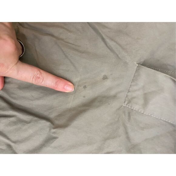 Marni Green Cotton Drawstring Rain Jacket, Sz Italy 38 /US Medium*, MSRP $2100 - Picture 3 of 11